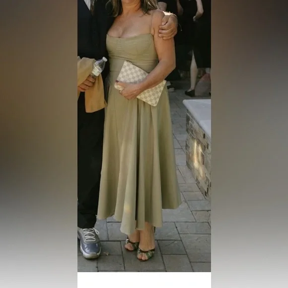 House of CB Strapless Corset Dress - Cream - Picture 4 of 7